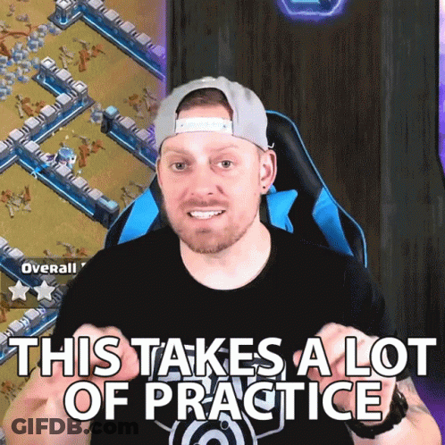 Man Sitting Chair This Takes A Lot Of Practice GIF