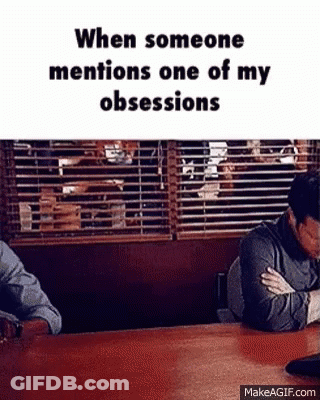 Man Sitting Crossed Arms GIF