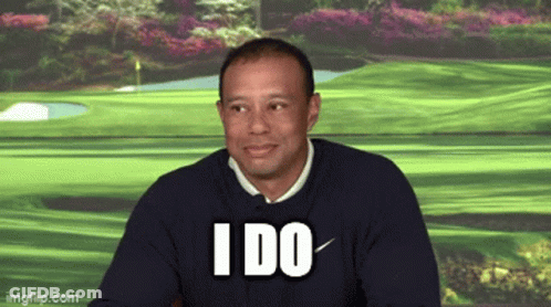 Man Sitting Golf Course I Do Shirt GIF