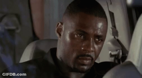 Man Sitting In Back Seat Of Car Looking GIF