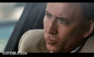 Man Sitting In Back Seat Of Car With Eyes Closed GIF