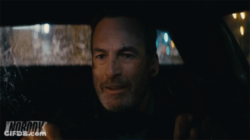 Man Sitting In Car Saying Nobody GIF