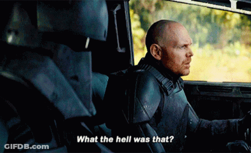 Man Sitting In Car Saying What The Hell GIF