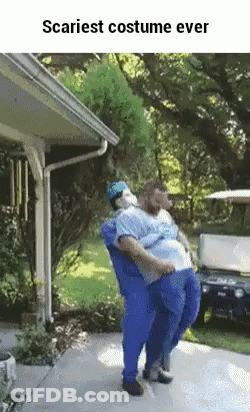 Man Sitting In Car With Cat On Lap GIF