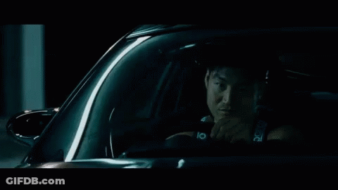 Man Sitting In Car With Seat Belt GIF