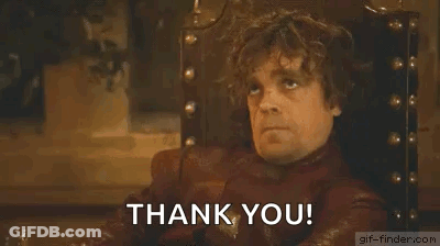 Man Sitting In Chair Saying Thank You GIF