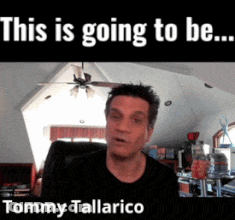 Man Sitting In Chair Saying This Is Going To Be Tommy Tallarico GIF