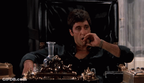 Man Sitting In Chair With Chu Hear That Guy GIF