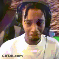 Man Sitting In Chair With Headphones GIF
