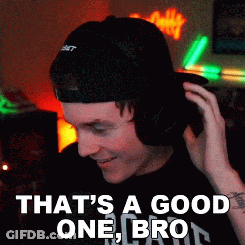 Man Sitting In Chair With Water Bottle GIF
