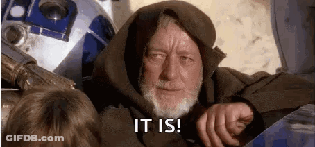 Man Sitting In Front Of Conference Finals Banner GIF