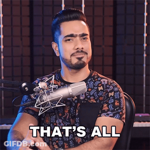 Man Sitting In Front Of Microphone GIF