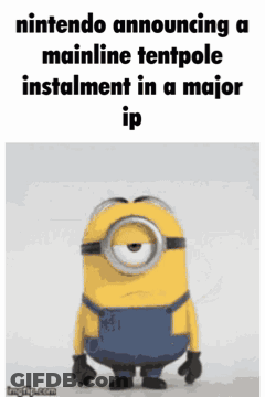 Man Sitting In Front Of Music Major Reborn Logo GIF