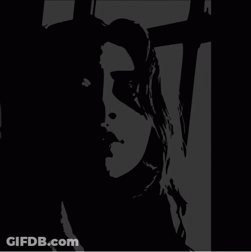 Man Sitting In Front Of Sign Ban Yourself Now !!! GIF