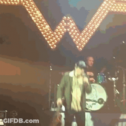 Man Sitting In Front Of Ustream Recorded Live Mobile Screen GIF