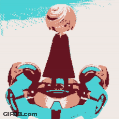 Man Sitting On Another Man's Shoulders GIF