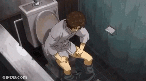 Man Sitting On Bed Holding Toilet Paper Saying I Needed Toilet Paper Bad GIF