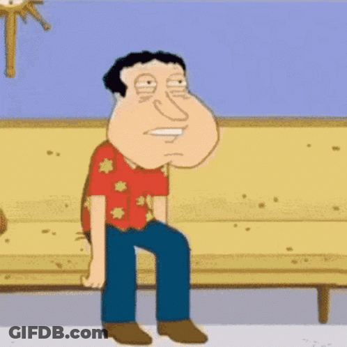 Man Sitting On Bench With Hand On Face GIF