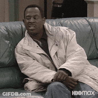 Man Sitting On Couch Hbomax GIF