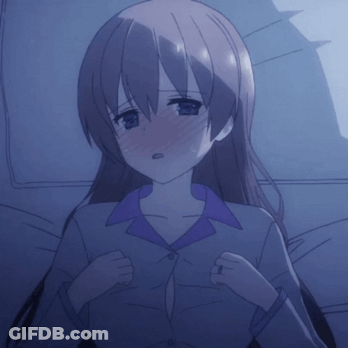 Man Sitting On Couch Holding Paper With Sticker Saying A GIF