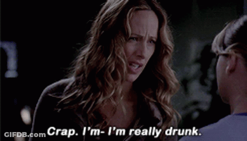Man Sitting On Couch With I'm Drunk GIF