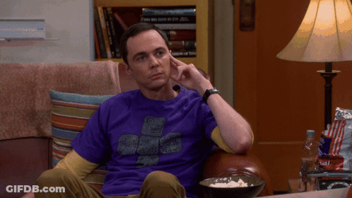 Man Sitting On Couch With Popcorn GIF