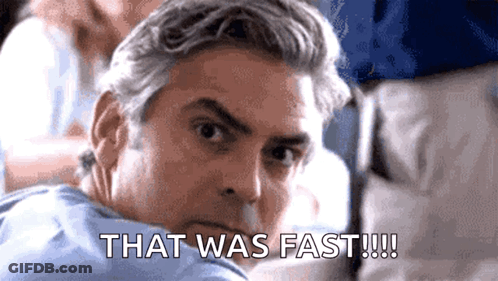 Man Sitting On Plane Says That Was Fast GIF