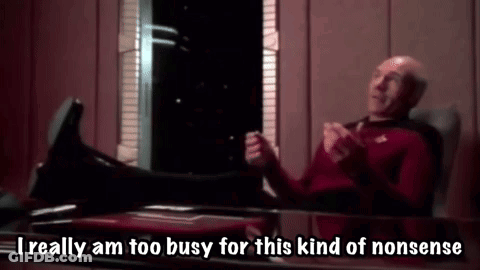 Man Sitting With Feet Up Says I Really Am Too Busy For This Kind Of Nonsense GIF