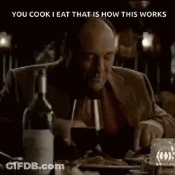 Man Sitting With Wine Bottle And Glass GIF