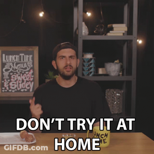 Man Sitting With Yellow Mug Saying Lunch Time GIF