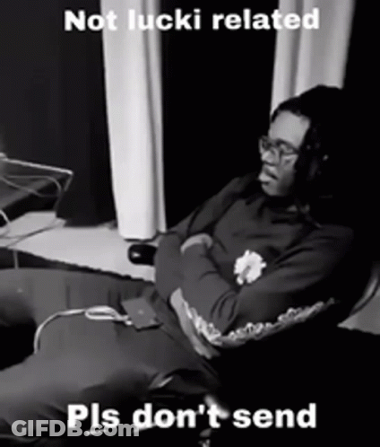 Man Sleeping In Chair GIF