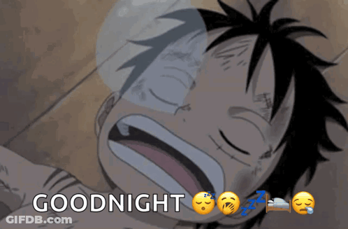 Man Sleeping Saying Goodnight GIF