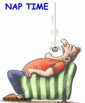 Man Sleeping With Spider In Mouth GIF