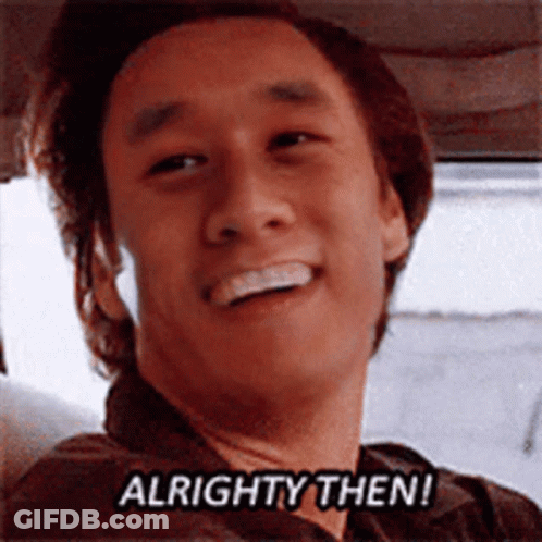 Man Smiling Alrighty Then GIF