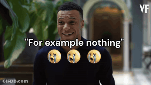 Man Smiling For Example Nothing GIF