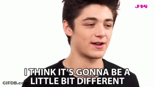 Man Smiling I Think It's Gonna Be A Little Different GIF