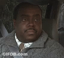 Man Smiling In Car Back Seat GIF