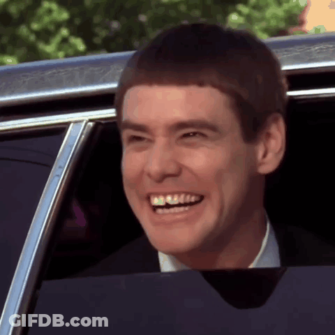 Man Smiling In Car GIF