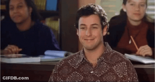 Man Smiling In Classroom With Others GIF