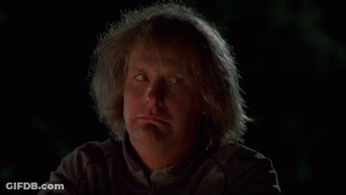 Man Smiling In Dark GIF