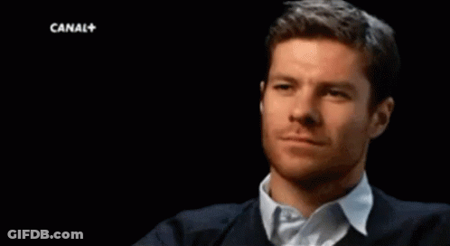 Man Smiling In Front Of Canal+ GIF