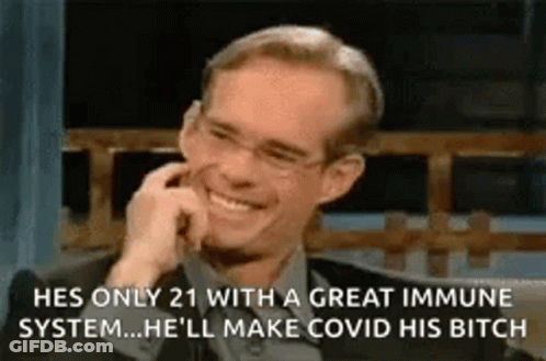 Man Smiling Laughing Talking On Phone GIF