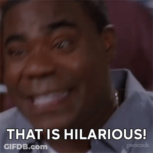 Man Smiling Saying That Is Hilarious GIF