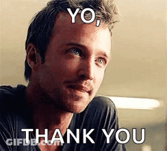 Man Smiling Saying Yo Thank You GIF
