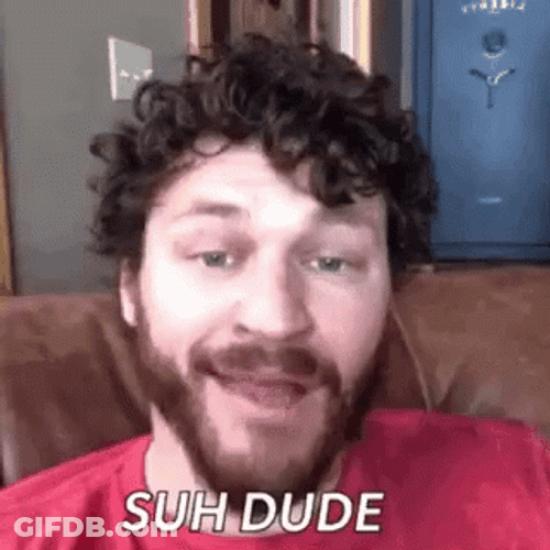 Man Smiling Suh Dude GIF