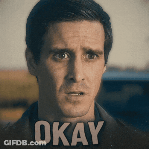 Man Smiling Take It Back Old School Sign GIF