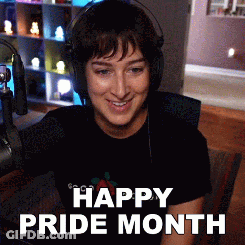 Man Smiling With Headphones And Microphone GIF