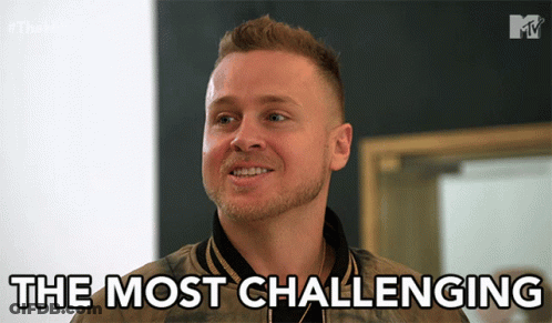 Man Smiling With The Most Challenging GIF