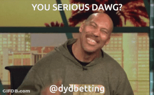 Man Smiling You Serious Dawg GIF