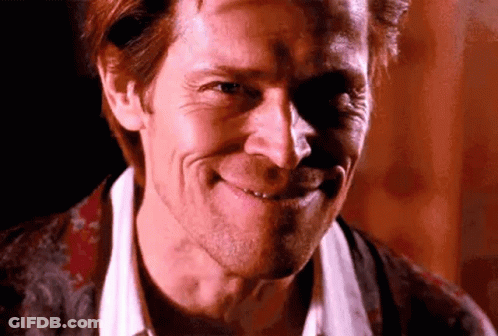 Man Smirking Close Up GIF